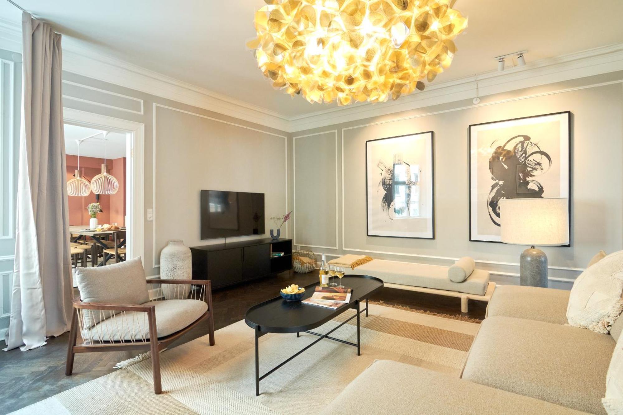 Stylish Spacious Apartment W 3Br In Copenhagen City Exterior foto